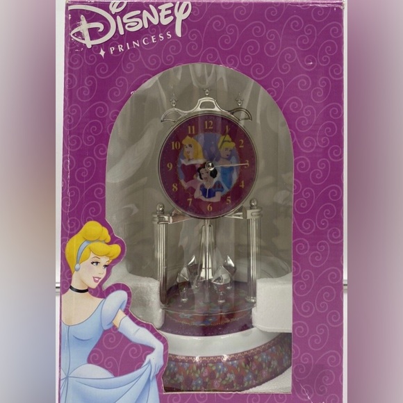 Disney Other - Collectors DISNEY PRINCESS ANNIVERSARY CLOCK Cinderella New in box,
